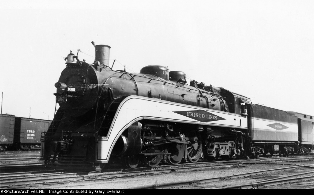 SLSF 4-6-4 #1062 - St Louis-San Francisco